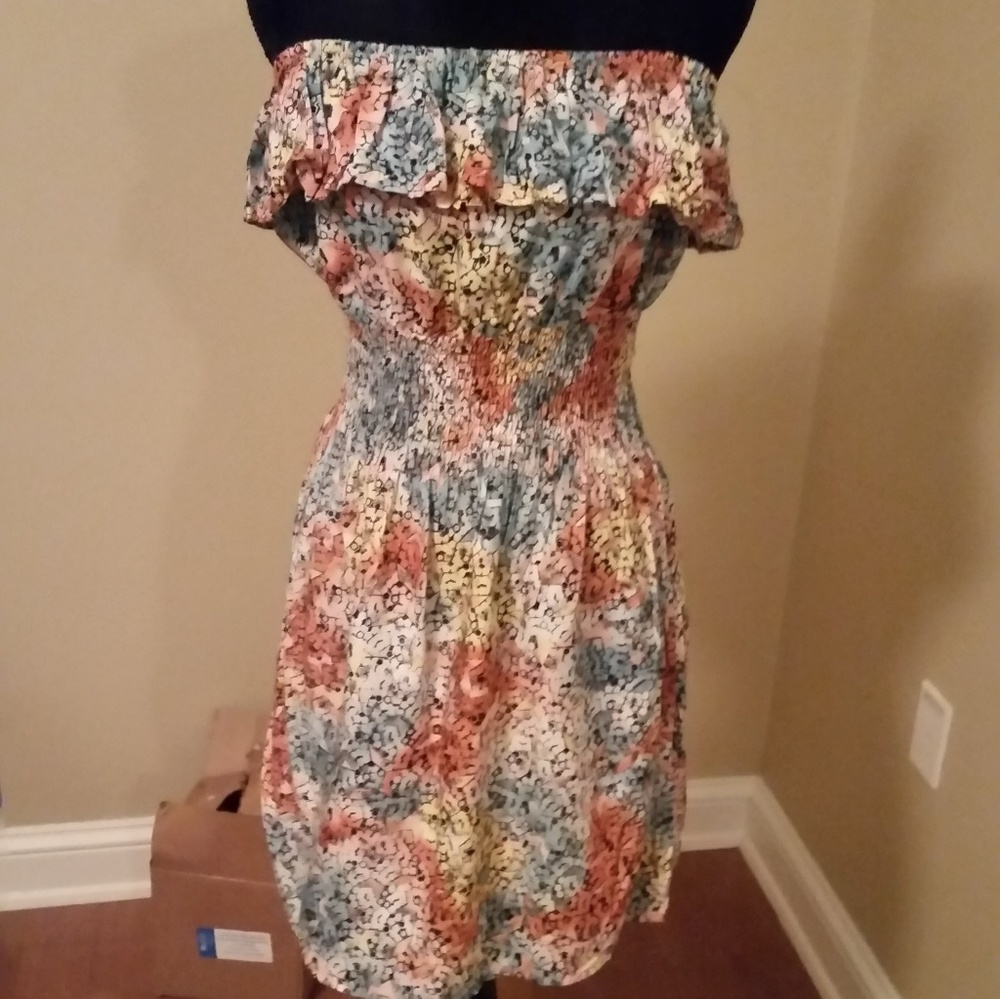 Strapless dress